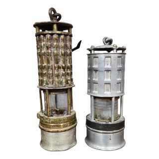 Antique Miners Lamps For Sale