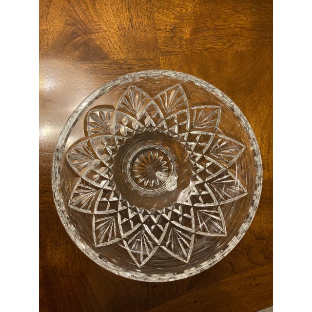 Late 20th Century Waterford Crystal Footed Bowl For Sale - Image 5 of 6