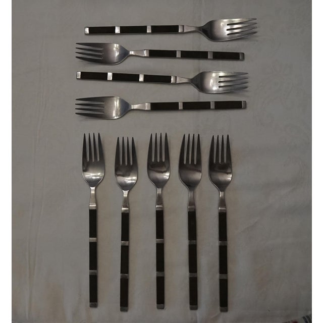 1950s Safari by Stanley Roberts Flatware Silverware - Set of 51 Pieces For Sale In Atlanta - Image 6 of 9