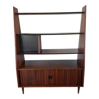Vintage Mid-Century Modern Bookcase or Room Divider Unit For Sale