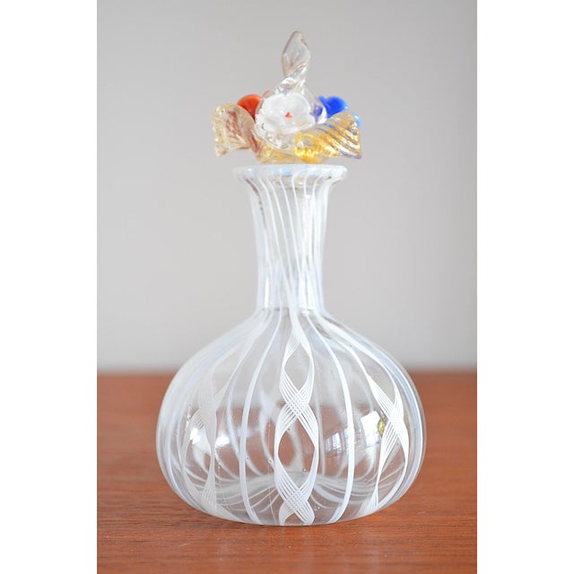 Venetian Murano Perfume Bottle, 1950s For Sale - Image 3 of 9