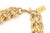 1990s Gold Metal Link Chain Necklace Signed by Dugal 1990's For Sale - Image 5 of 10