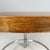 Brown Italian Bauhaus Round Coffe Table in Wood and Metal, 1930s For Sale - Image 8 of 17