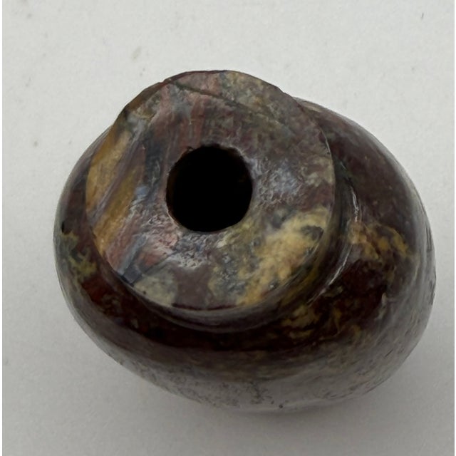 Stone Colorful Vintage Stone Snuff Bottle For Sale - Image 7 of 10