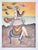 Color lithograph on wove paper realized by Enrico Benaglia in 1980s. Edition of 99. Hand signed and numbered in pencil....
