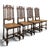 Louis XIII Chairs in Wood, Set of 4 For Sale - Image 12 of 12