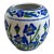 Mid Century Chinese Floral Vase For Sale