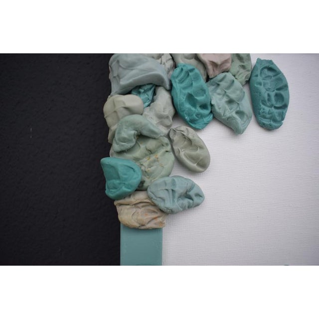 Early 21st Century María Magán, Wall Mounted Pop Object Sculpture with Chewing Gum Forms, 2022, Wood For Sale - Image 5 of 10