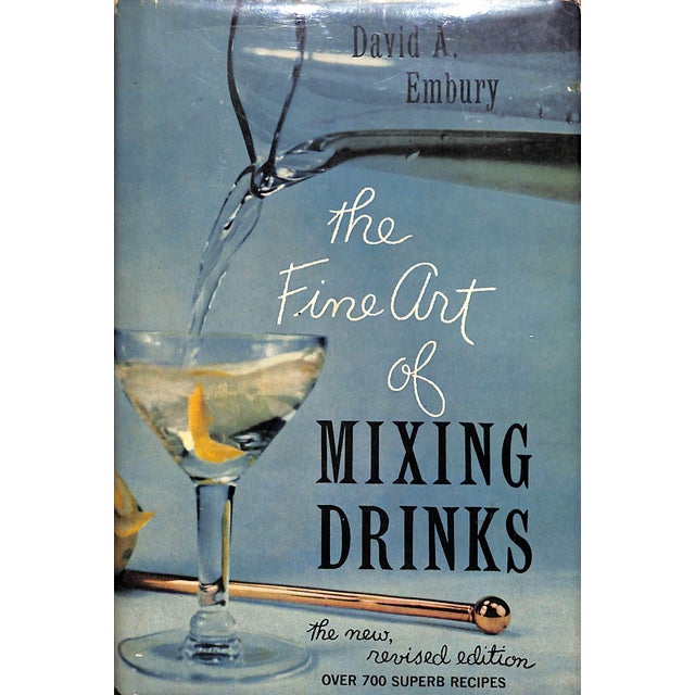 The Art of Mixing Drinks Book Chairish