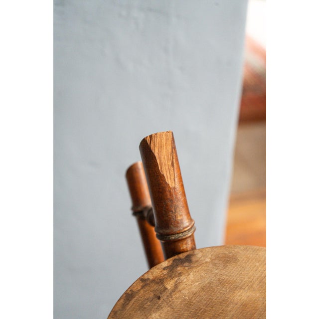 Vintage Bamboo Plant Stand For Sale - Image 6 of 7