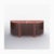 Not Yet Made - Made To Order Lily Rounded Credenza in Honed Unfilled Red Travertine and Canaletto Walnut from Fred & Juul For Sale - Image 5 of 5