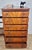 This is a gorgeous Vintage chest of six drawers that exudes a wonderful mid 20th-century character to the bedroom or...