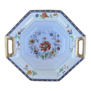 Early 20th Century Theodore Haviland Decorative Porcelain Dessert Bowl Limoges, France For Sale