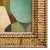 2020s Contemporary Abstract Oil Painting in Vintage Gold Frame For Sale - Image 5 of 6