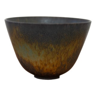 Stoneware Aru Bowl by Gunnar Nylund for Rörstrand, Sweden, 1950s For Sale