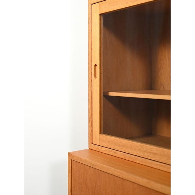 Wood Øresund Oak Bookcase by Borge Mogensen for Karl Andersson & Söner, 1960s For Sale - Image 7 of 12