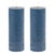 Kenneth Ludwig Chicago FIA Wick Blue Pillar Candle (Set of 2) For Sale - Image 4 of 4
