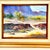 Wood 1974 Vintage Impressionist “Desert Scene” Original Oil Painting, New Mexico, Artist Signed, Framed For Sale - Image 7 of 12