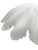 Currey & Company Currey & Co Hadley White Gesso Floral Semi Flush Mount Ceiling Light (Pre-Owned) For Sale - Image 4 of 14