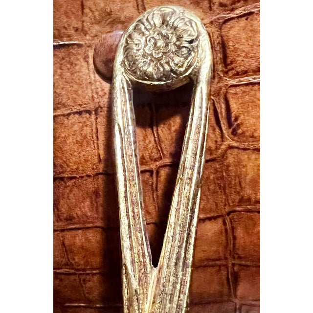Vintage Solid Brass Electric Candle Stick Rope and Tassel Wall Sconce With Linen Shade For Sale - Image 9 of 14