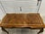 Vintage Karges French Provincial Walnut Executive Writing Desk With Embossed Leather Top For Sale - Image 10 of 18