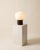 Stone Papyrus Alabaster Table Lamp by Luis Gimeno For Sale - Image 7 of 9