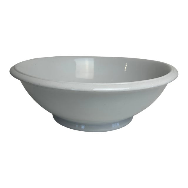 Antique English Ironstone Bowl For Sale