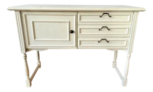 Country House White Sideboard from Unbekannt, 1960