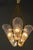 1950s Vintage Klamar Chandelier with Textured Glass, 1950s For Sale - Image 5 of 18