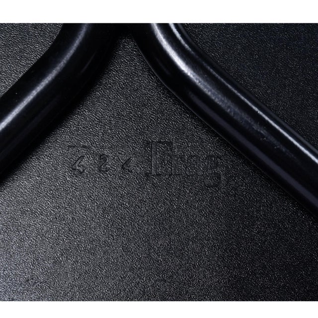 Early 21st Century 4 Frag Contemporary Italian Black Leather Barstools For Sale - Image 5 of 18