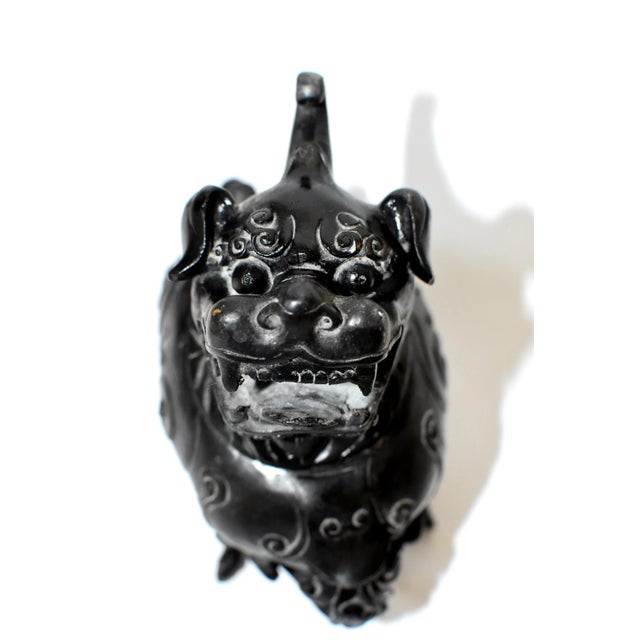Black Bronze Incense Burner in Beast Form For Sale In Los Angeles - Image 6 of 13
