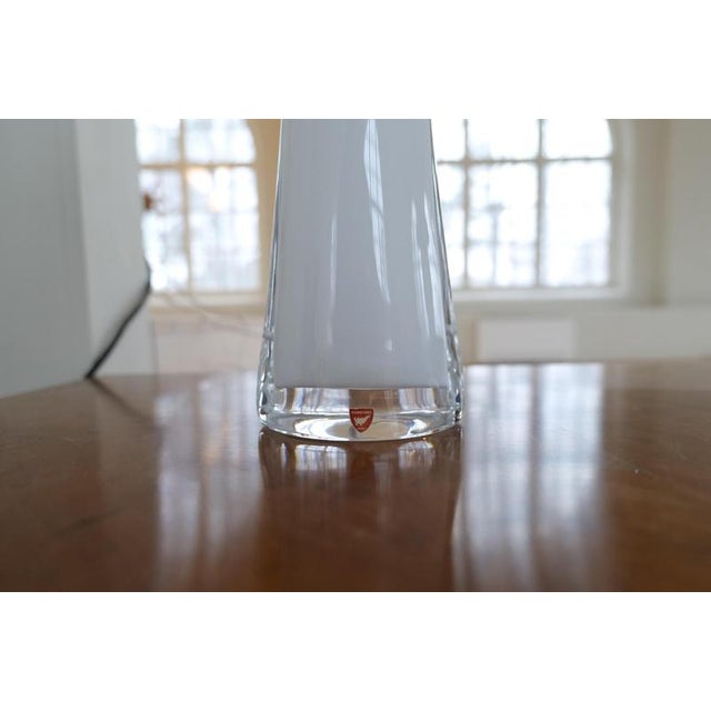 Glass Mid-Century Table Lamps attributed to Carl Fagerlund for Orrefors Sweden RD, 1960s, Set of 2 For Sale - Image 7 of 18