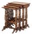 Set of Four French Japonisme Quartetto Tables For Sale