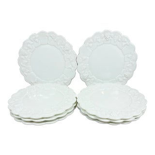 Vintage Milk Glass Plates For Sale