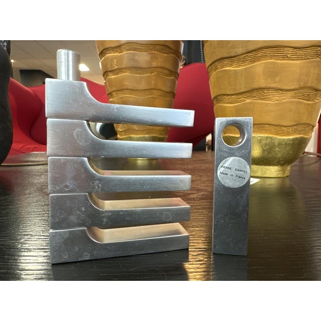 Knife Holders by Vandel for Cardin, 1970s, Set of 6, in Flawless conditions. Designed 1970 to 1979 This piece has an...