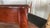 Late 20th Century Vintage Queen Anne Mahogany Three Drawer Console Table For Sale - Image 5 of 8
