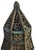 Tall Moroccan Style Carved Wood Standing Candle Cabinet Floor Stand For Sale - Image 4 of 8
