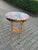 1980s 1980 French Artisan LouisXVI Gold Mahogany Side Table For Sale - Image 5 of 13