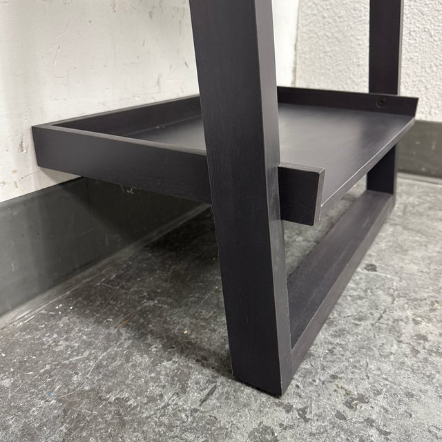 Crate & Barrel Sloan Leaning Bookshelf For Sale - Image 12 of 12