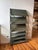 Mid 20th Century Vintage Industrial Metal Shop Display Shelving Unit For Sale - Image 5 of 12
