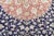 Textile Ghom Silk Rug in Indigo For Sale - Image 7 of 14