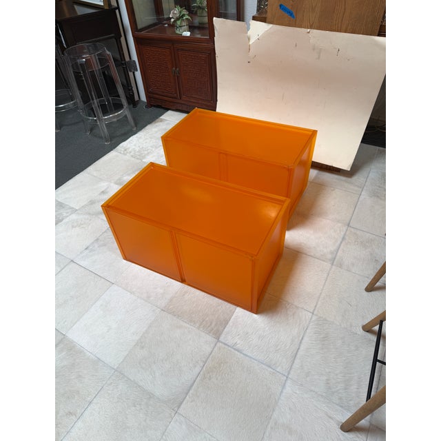 2010s Piero Lissoni for Kartell One Storage Unit, Set of Two For Sale - Image 5 of 12