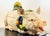 Late 20th Century Vietri Italian Ceramic Pig Tureen With Fruit Finial Lid For Sale In Cleveland - Image 6 of 18