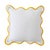 Textile Chairish x Kassatex - Scallop Lounge Chair 20" Pillow, Yellow For Sale - Image 7 of 7