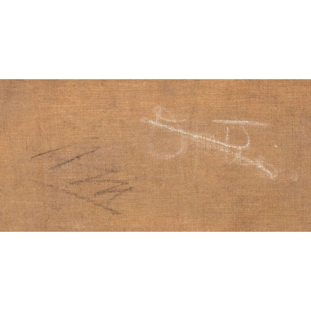 Mid 20th Century Hamilton Reclining Female Nude Oil on Canvas For Sale - Image 5 of 5