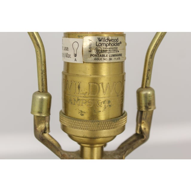 Wildwood Bird & Floral Decorator Table Lamp For Sale - Image 10 of 12