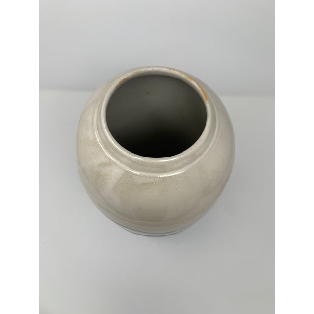 Mid Century Modern Multi-Color Striped Vase For Sale - Image 9 of 11