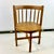 This is a wonderful Folk Art corner chair from regional Scandinavia. The chair seat is round with hand carved spindled...