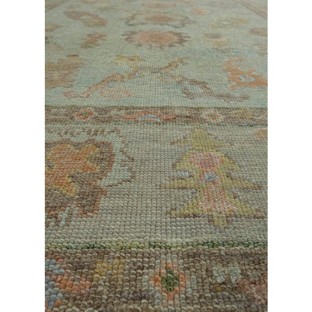 Early 21st Century Turkish Oushak Rug 6'2" x 8'7" #18627 For Sale - Image 5 of 8