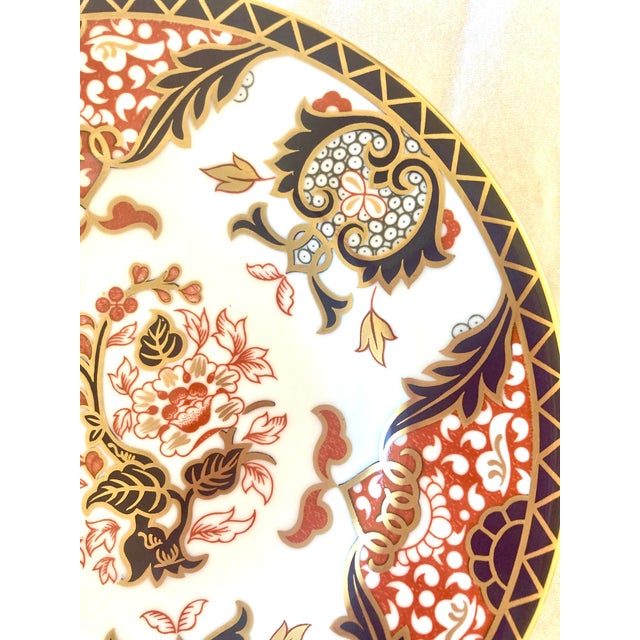 2000 - 2009 Set of 4 Bread and Butter Plates "Derby Japan" by Royal Crown Derby For Sale - Image 5 of 5